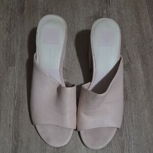 Dolce Vita Blush Pink Women's Mules